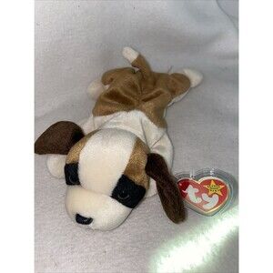 1996 Beanie Babies Bernie The Beagle Dog New With Tags Retired Mint Pe Pellets